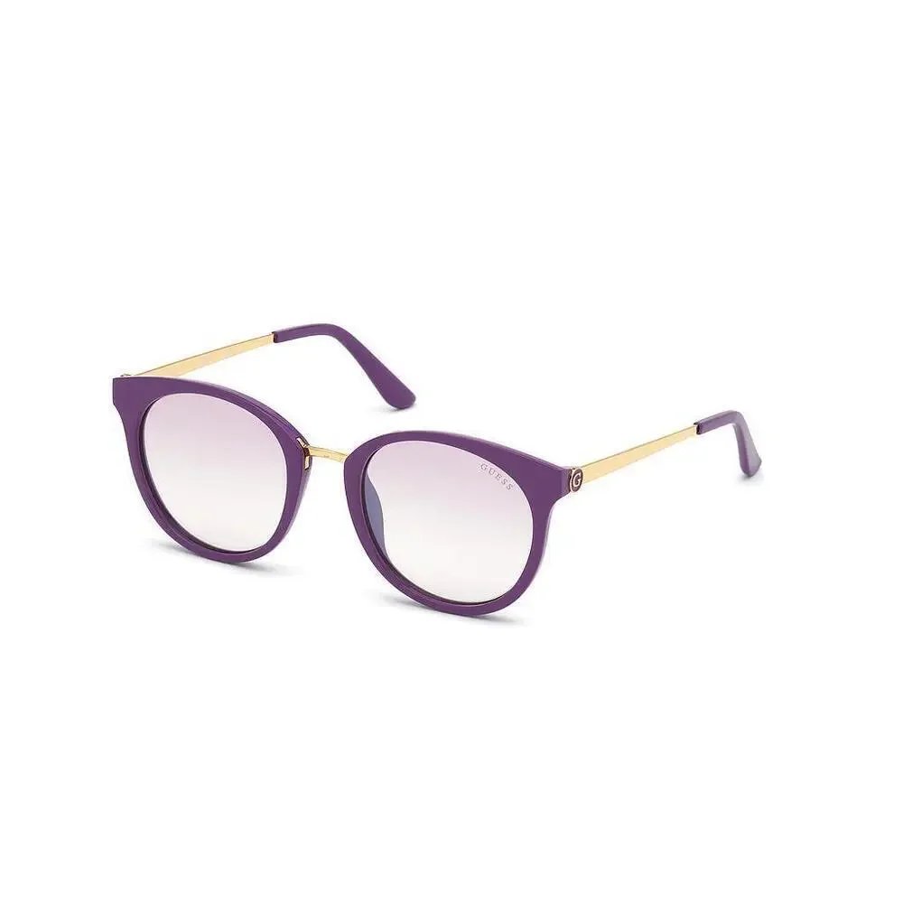 NWT Guess GU7688-5281Z Violet 52mm Sunglasses